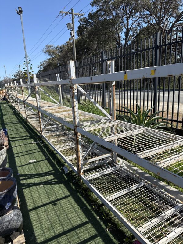 Heavy duty mesh racking job lot