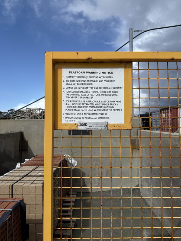 Work Platform - Forklift Mounted - Image 2
