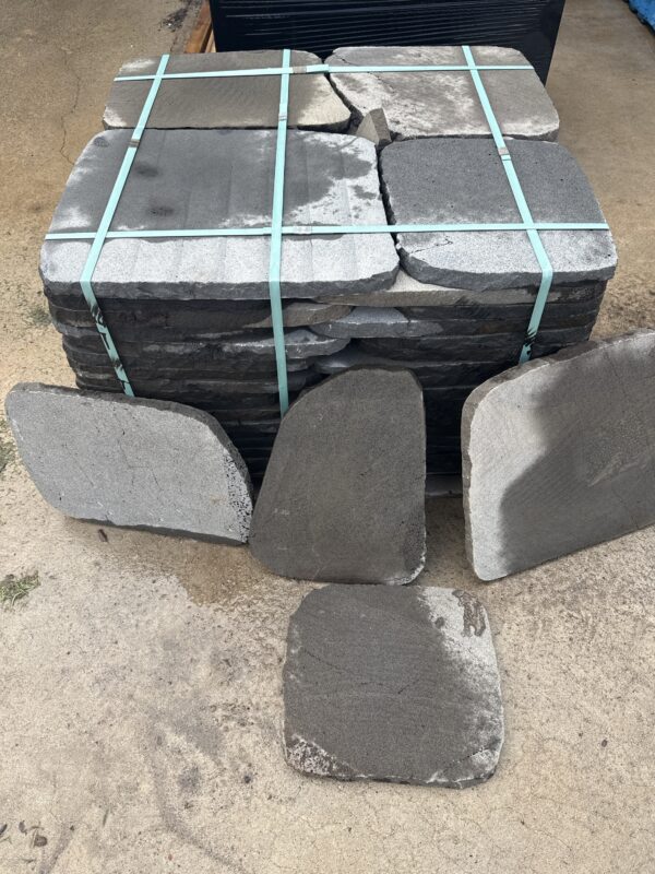 Stone steppers pack lot