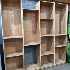Modular display unit.